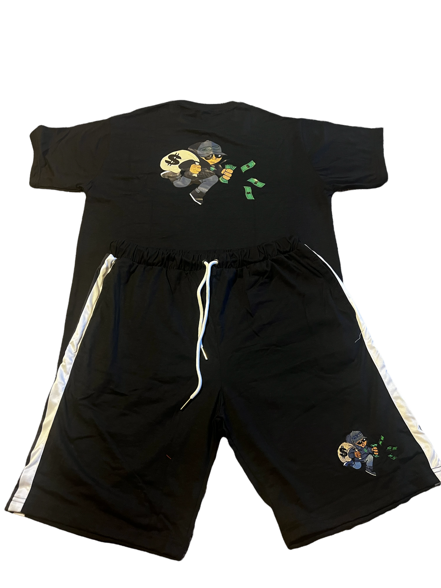 DC Black Short Set