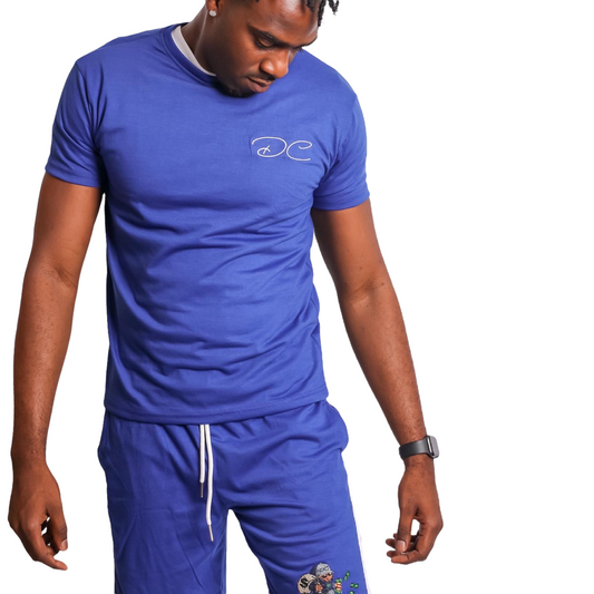 Royal Blue DC Short Set