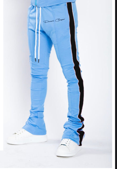 Baby Blue Dinero Track Suit