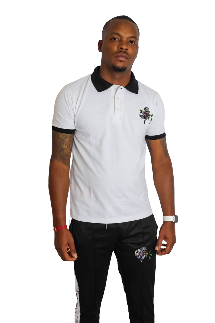 Dinero Black Polo Set