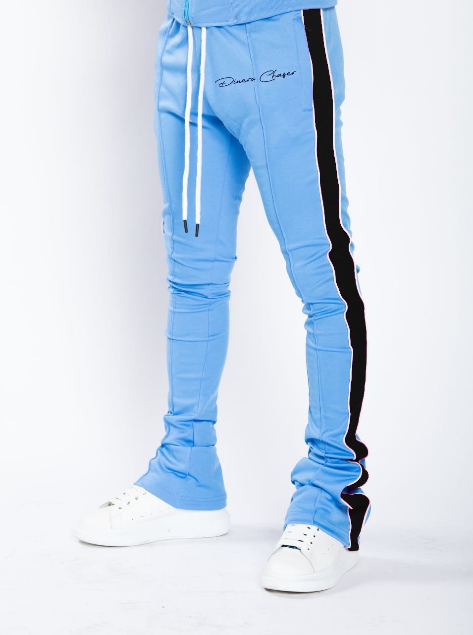 Baby Blue Dinero Track Suit